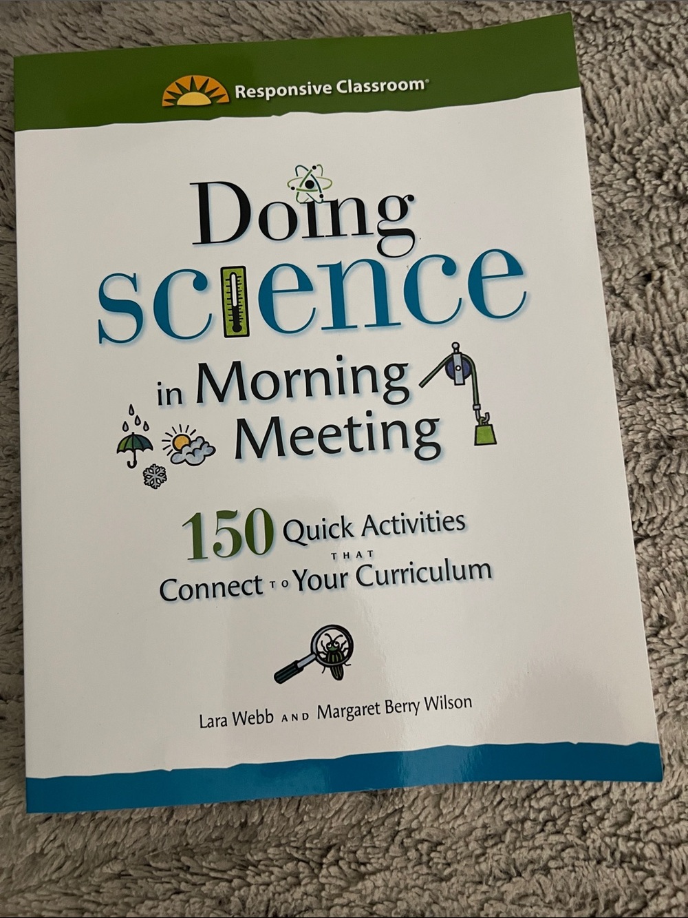 5/$10 item Doing Science in Morning Meeting — White & Green Cover